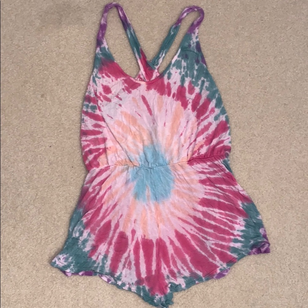 COPY - Urban Outfitters ecoté tie dye romper